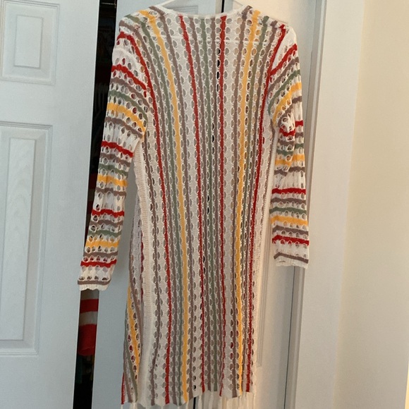 Shein women’s striped hollowed-out knit cardigan - Picture 7 of 7